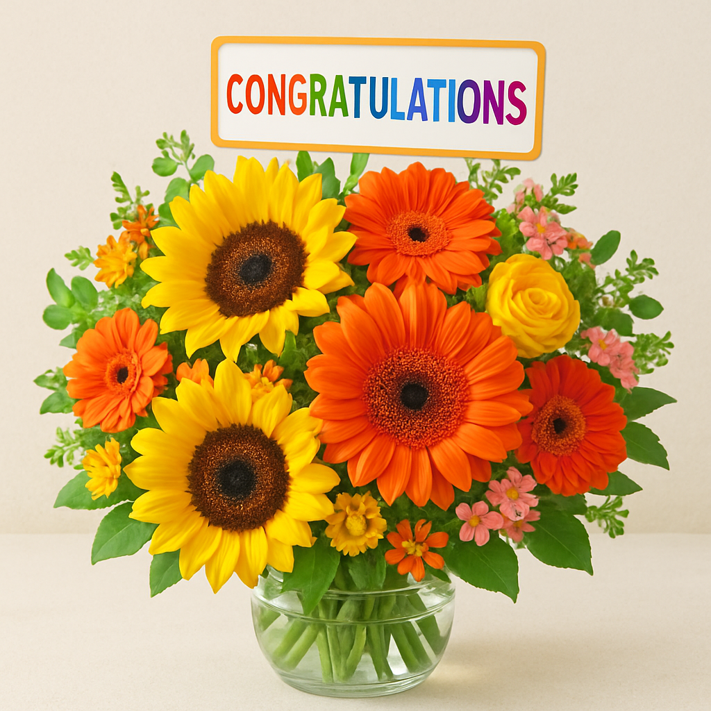 Bouquet de Félicitations