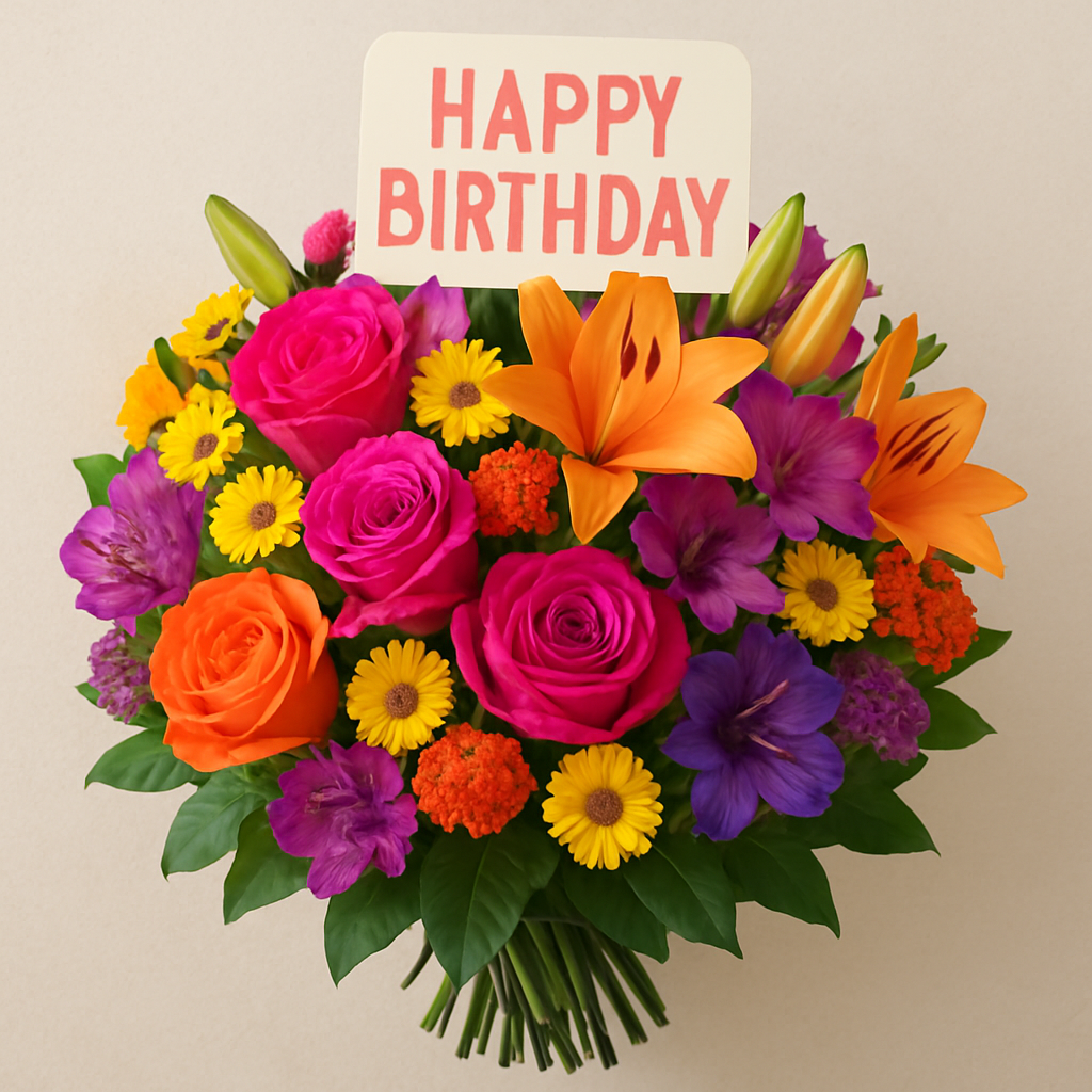 Bouquet d'anniversaire