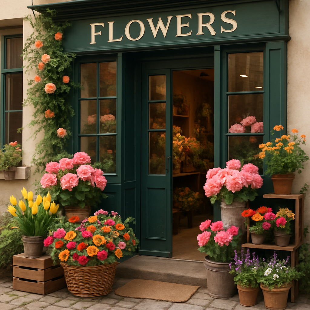 Fleuriste à Paris